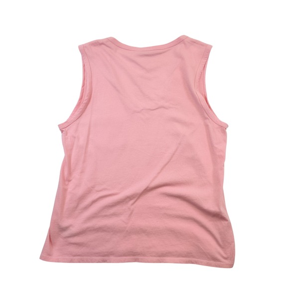 Standard James Perse pink 100% cotton pocket tank size 3 L New With Tags - Picture 5 of 8